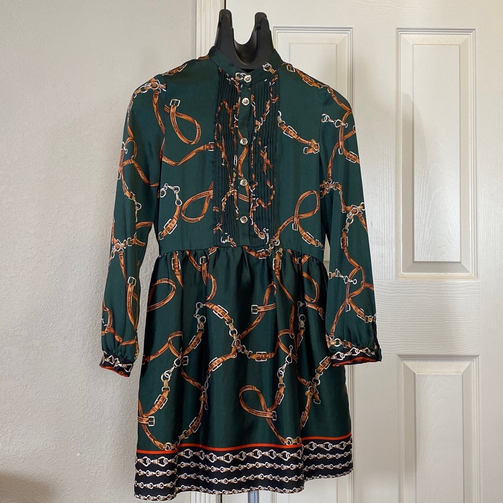 Zara Green Dress